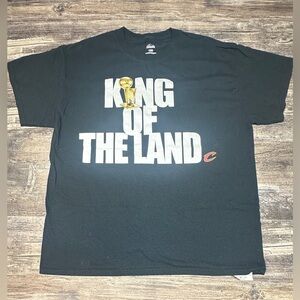 Cleveland Cavaliers T-shirt “The Land” - LeBron James NBA Champion - Large - GUC